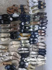 6 احذية نسائيه بحاله ممتازه جدا العداد 45حذاء. لبيع