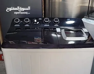  1 غسالات يونيفرسال بنظام LG بحوضين وسعة 18 أو 20 كيلو