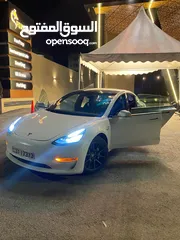  1 تسلا موديل 3 Model 3 Standard Plus 2019 فحص كامل ترخيص جديد سنة كاملة بسعر مميز