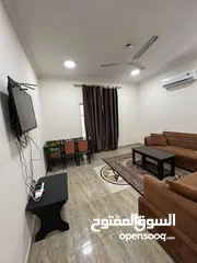  1 شقق 3 غرف مفروشه للايجار الشهري بمنطقة الوادي