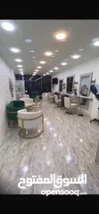  1 صالون سيدات مجهز كامل بجميع مرافقه والمعدات والديكور ممتاز ضمانه شهري