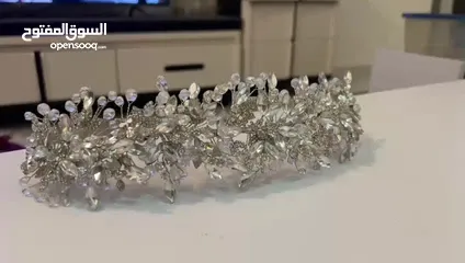  8 للعرايس مستعمل مرة واحدةHeadpiece