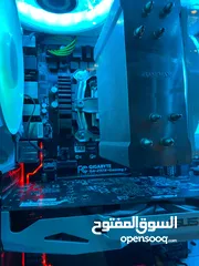 22 كمبيوتر ألعاب مكتبي – i5 / كرت GTX1060 6GB / رام 16GB / تخزين SSD+HDD / كيس CORSAIR RGB