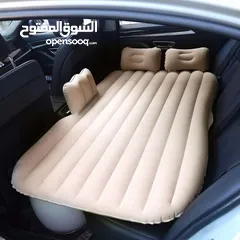  1 فرش نوم في السيارات عاى الكرسي الخلفي سرير نوم نفخ في السيارة للسفر مع وسادتين قابلة للنفخ ومضخة