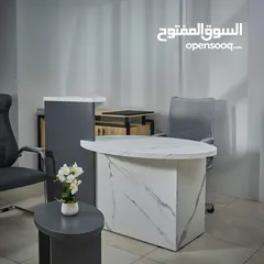  5 للبيع من المصنع الى المستهلك  كاونتر استقبال / ريسبشن مودرن بأفضل الخامات و اجود الاصناف