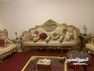  5 طقم مصري خشب زان قوي ما في اي كسر. للبيع بداعي السفر