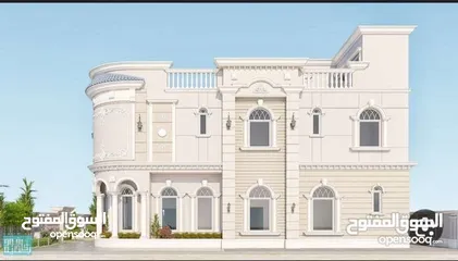  7 الظهير للنخبه وكبار رجال الاعمال قصر وفلل عدد 2 سكن عائلي لعده عائلات مستقلات فن معماري إطلاله وتميز