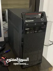  7 كمبيوتر كامل من شركهLenovo رائع ومخصص للدراسه وبعض الالعاب مع شاشه الاصليه Samsung مع ماوس وكيبورد