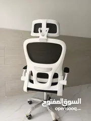  4 كرسي مدير هاي كوالتي كرسي مقعد فوم جك ايطالي كرسي للجلسات الطويلة مع مسند رقبة متحرك