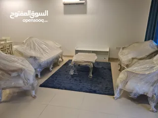  3 فيلا مفروشه للايجار البستان مسقط