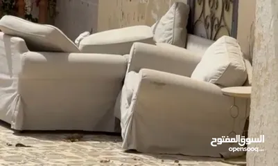  1 طقم كنب كامل