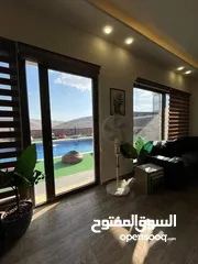  5 شاليه للإيجار في أجمل مواقع البحاث خصوصية كامله  مسبح 14*7 عمق من 1متر ولغاية 2متر بركة أطفال  العاب