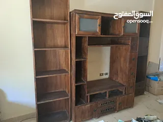  1 Customer-made with many storage compartments, An Antique Wall Unit for Sale