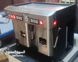  3 ماكنه ستانلس لتحضير القهوة الامريكية الصناعية خاصة بالفنادق و محلات القهوة واحد فاز