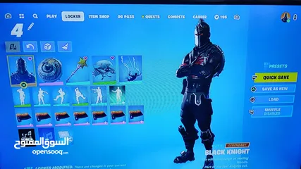  1 Fortnite account with PlayStation