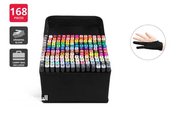 9 80-Piece Colour Marker Set (Black)