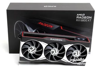  1 Rx 6800XTللبيع كرت شاشة