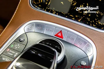  17 Mercedes S500 Coupe 2016 S65 body kit   السيارة مميزة جدا