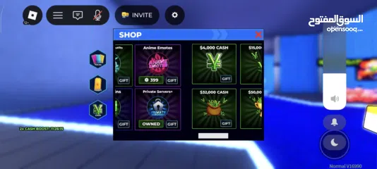  2 حساب روبلوكس ماب البيوو سكنات و بلوكس فروت للمعرقين فيها و مزبد و مايك و شات  على 600 شيكل