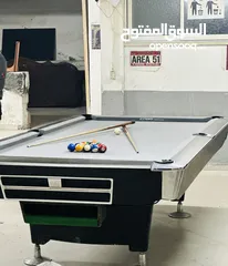  1 طاولة بلياردو