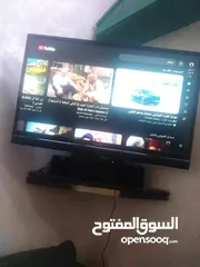  1 شاشه ماجيك سمارت 32انش صورتها بصلاة ع النبي سريعه ع النت بسعر حرق