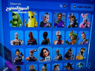  3 للبيع حساب فورت نادر سكلتون ورخيص