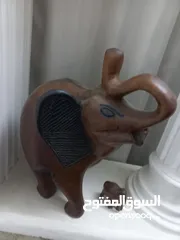  5 فضيات  وفيلة صناعة يدوية هندية