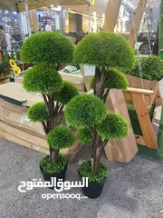  21 كل ما يلزم الحديقه عشب صناعي جميع انواع خشب سويد تفصيل شجر صناعي جلسات خشب سويدي اشجار تحاكي الطبيعة
