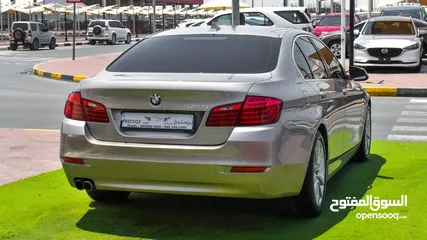  4 BMW 528I 2015 GCC - WITH SUNROOF