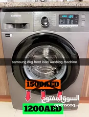  1 samsung 8kg front load washing machine
