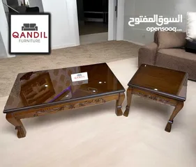  1 طقم طاولات وسط مرتب