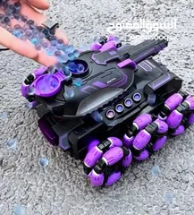  2 دبابة القتال الكهربائية بإطلاق كرات الجِل – متعة الأكشن تبدأ من هنا! إطلاق كرات جِل مائية آمنة