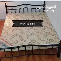  16 Brand new wood bed with medical mattress