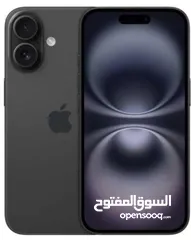  1 آيفون 16 عادي 128 جيجا مدخل خط جميع الشبكات