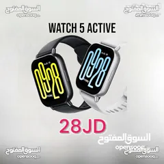  1 Redmi Watch 5 Active ريدمي ساعة ذكية    watch5 شاومي سمارت