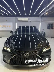  5 Lexus ES 350 FSport 2019 حادث السيارة بسيط جداً