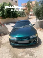  5 متسوبيشي لانسر 1997 موجوده في جرش في مجال للتفاوض بشي بسيط