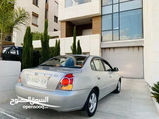  4 هونداي افانتي2007  اوتماتك بنزين ماتور 1600 السيارة  بوضعية فوق الممتازة الله يبارك لصاحب النصيب ..