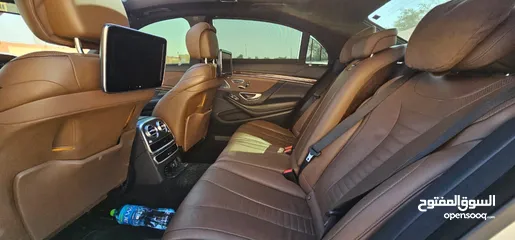  7 مرسيدس  S500 موديل 2014