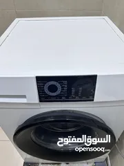  2 غسالة هايير  لون ابيض 11 كيلو