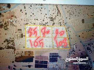  10 مزرعة للبيع بموقع مميز قريب للخدمات والسعر مناسب