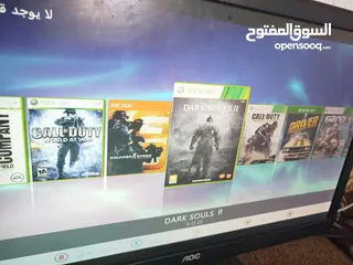  10 موجودxbox360slim مع محوله الأصلي وا ايد وحده عليه22لعبة