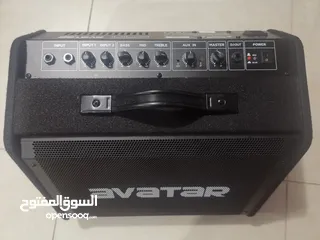  2 AVATAR DM60 ELECTRIC DRUM AMPLIFIER SPEAKER