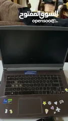  1 جهاز لابتوب قيمنق (Msi thin)