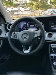  23 Mercedes E220D  بانوراما  موديل 2017 برخصة  دهان شركة  فل اضافات  امكانية البدل وارد  كرتونه سيارة
