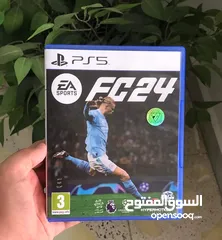  1 لعبة fc24 عربية للبيع علي ps5