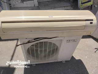  2 مكيفين هينداي 1طن ومكيف بترا 2طن بحالة ممتازة وبسعر حررررررق