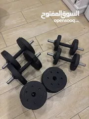  2 Dumbbells 2 sets