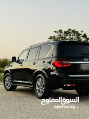  29 انفنتي QX80 2018 بنظافة مميزة ممشى قليل