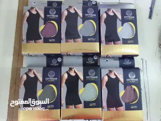  2 عرض على الملابس الداخلي الرجالي 6 قطع   قطن مصري نخب اول